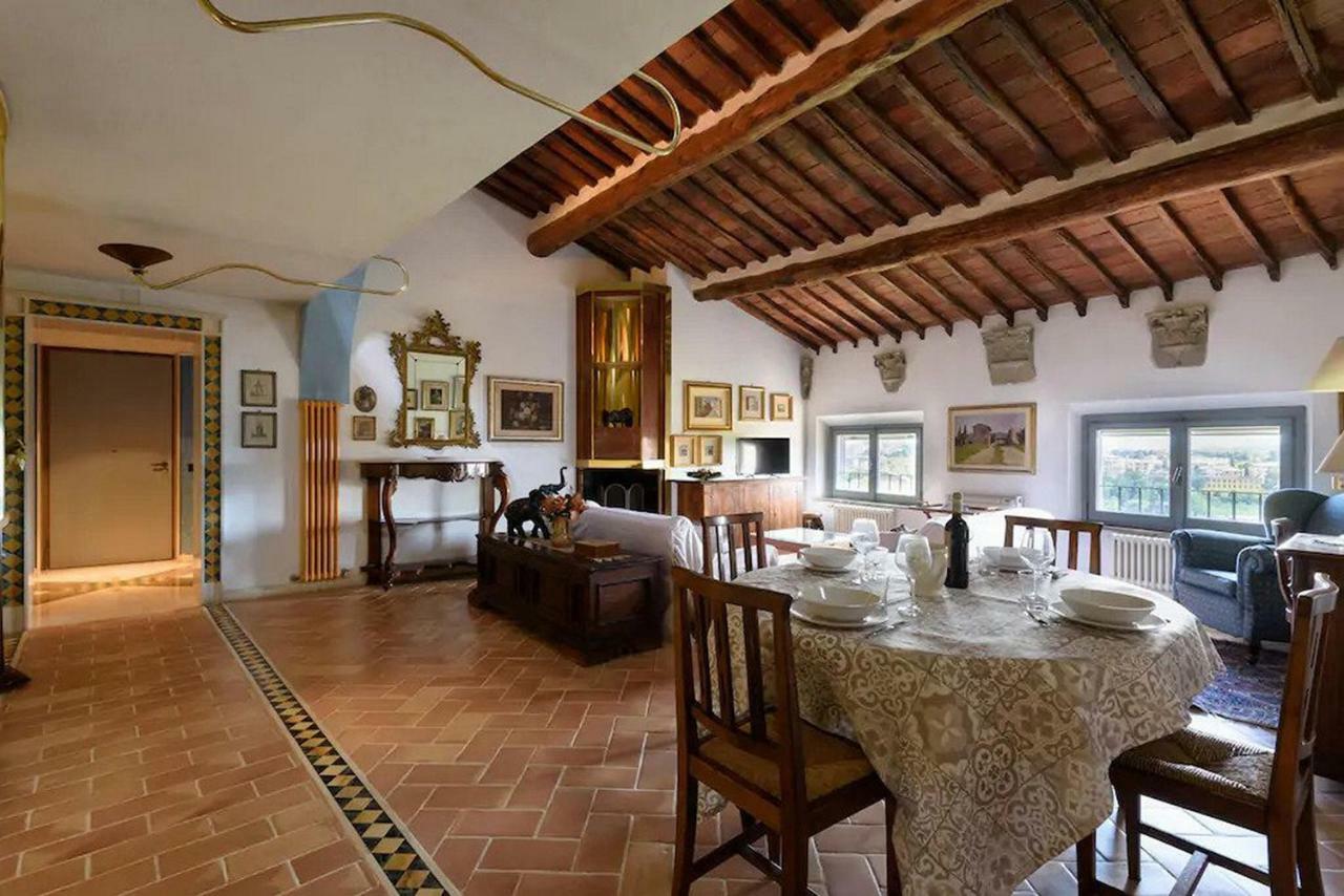 Penthouse In Siena Near Piazza Del Campo Leilighet Eksteriør bilde