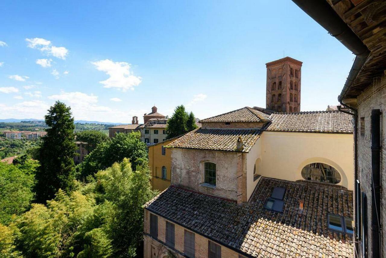 Penthouse In Siena Near Piazza Del Campo Leilighet Eksteriør bilde